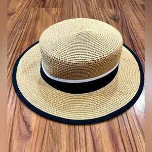 Straw Sun Hat (NWOT)